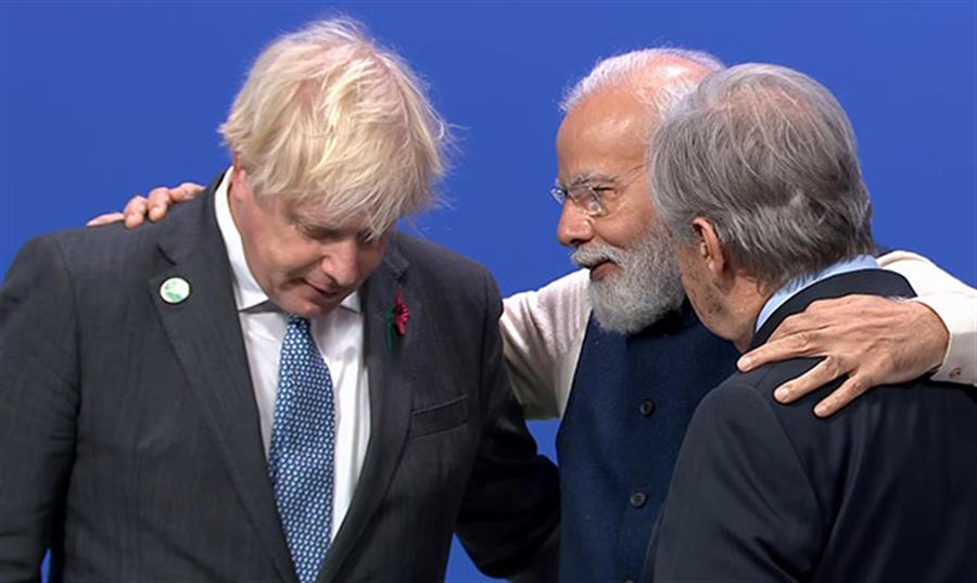 प्रधानमंत्री मोदी ब्रिटेन में भारत का जलवायु कार्रवाई एजेंडा पेश करेंगे