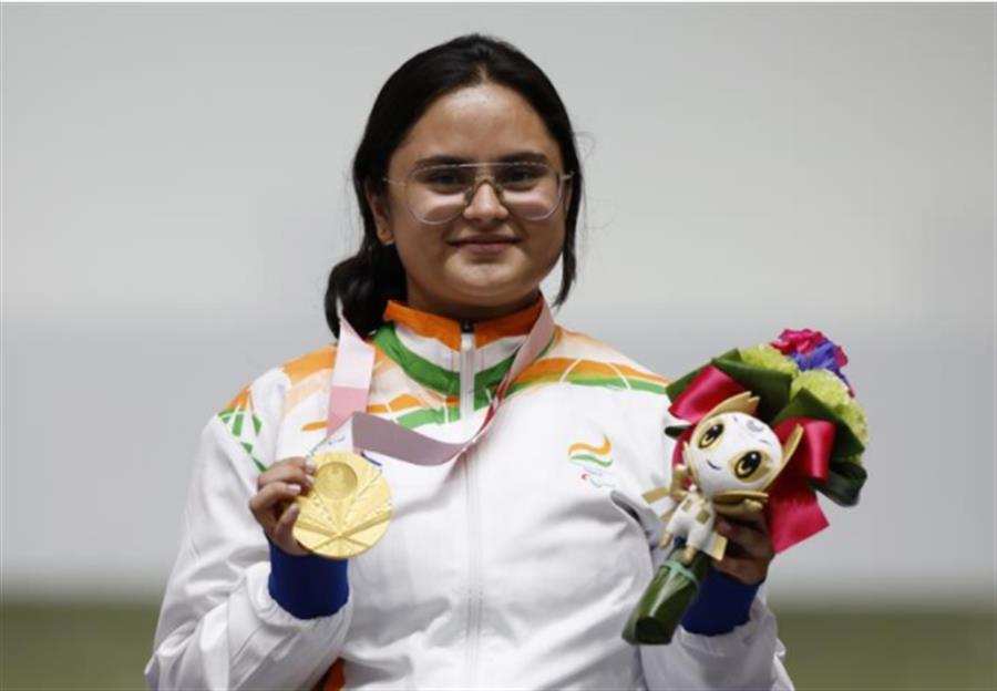 पैरालंपिक में स्वर्ण जीतने वाली पहली भारतीय महिला खिलाड़ी बनीं निशानेबाज अवनि लेखरा,पीएम ने दी बधाई