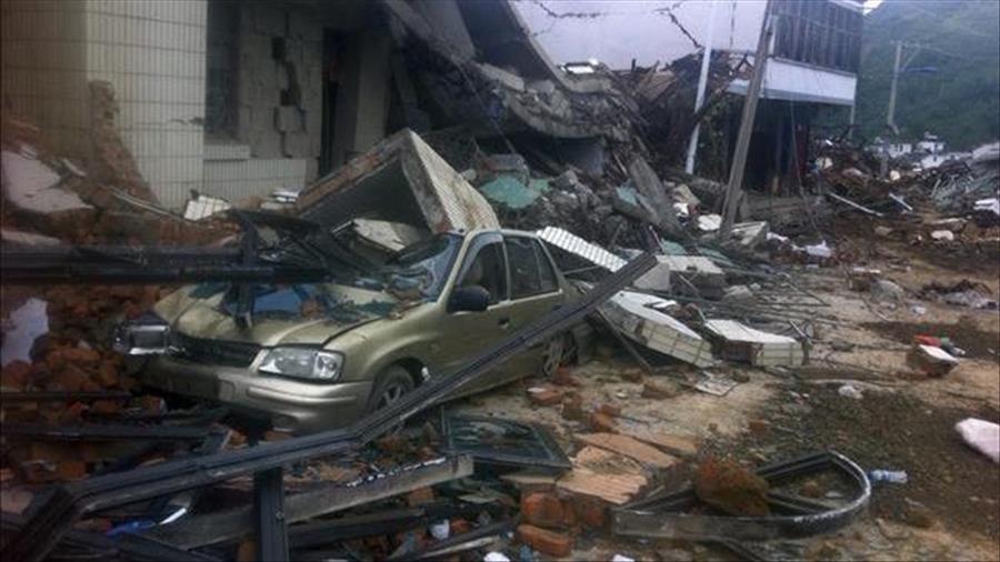 चीन में 6 तीव्रता का भूकंप, 3 की मौत, 60 घायल