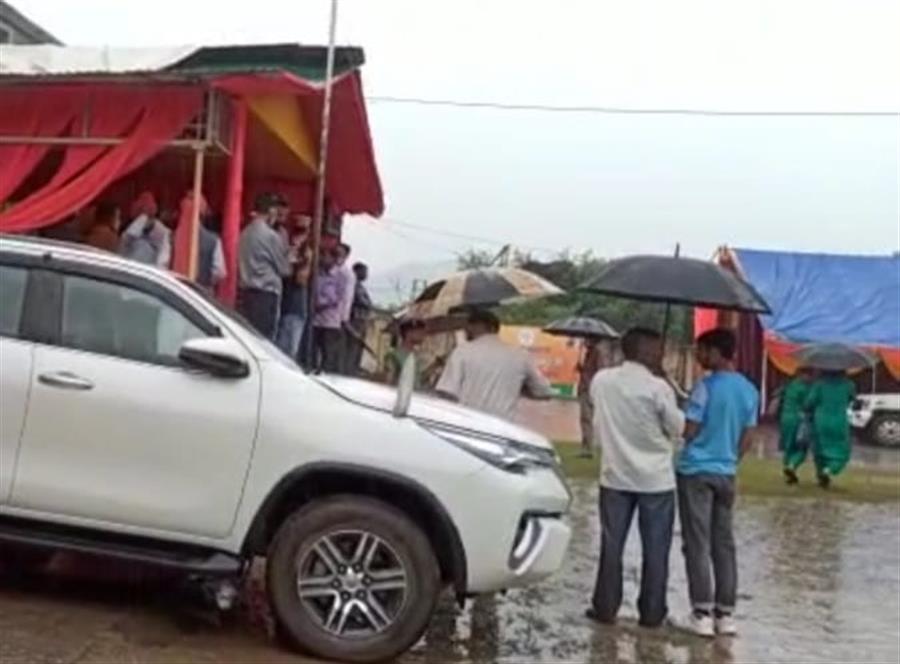 सीएम का बिलासपुर दौरा रद्द होने से मायूस लौटी जनता, बारिश के चलते नहीं पहुंच पाए