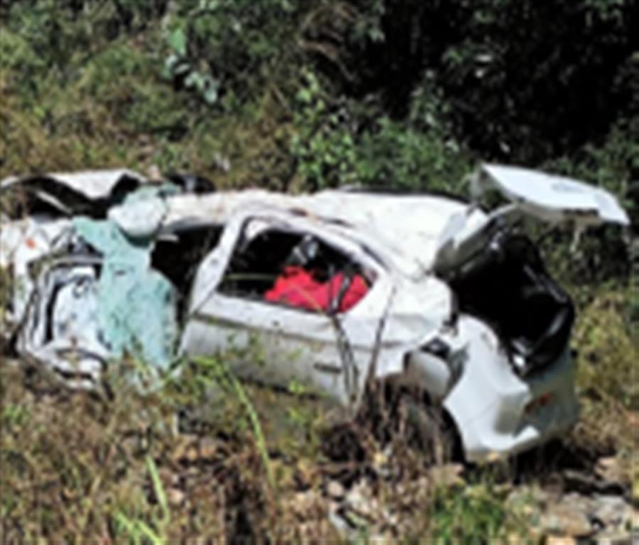 उत्‍तराखंड की सीमा पर कार हादसे में रोहड़ू के युवक समेत 5 की मौत