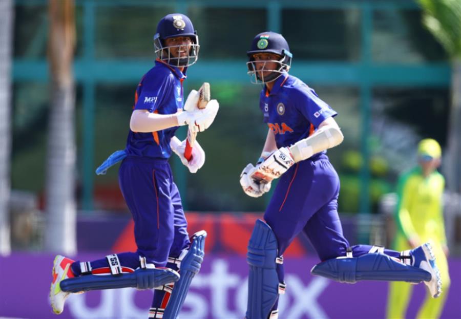 लगातार चौथी बार अंडर-19 क्रिकेट वर्ल्‍ड कप के फाइनल में पहुंचा भारत, इंग्‍लैंड से होगी टक्‍कर
