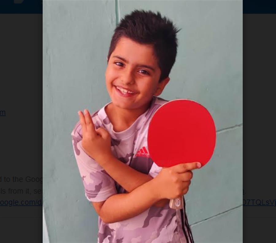 आठ साल के अधिराज सिंह चौहान ने राज्य स्तरीय टेबल  टैनिस  प्रतियोगिता में जीता स्वर्ण
