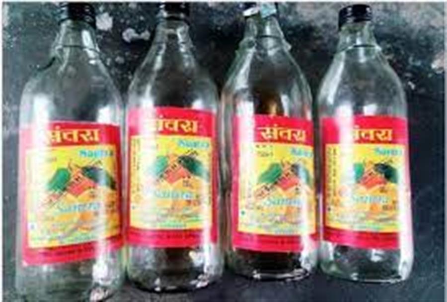 घुमारवीं पुलिस ने एक घर में से बरामद की 46 बोतलें देसी शराब