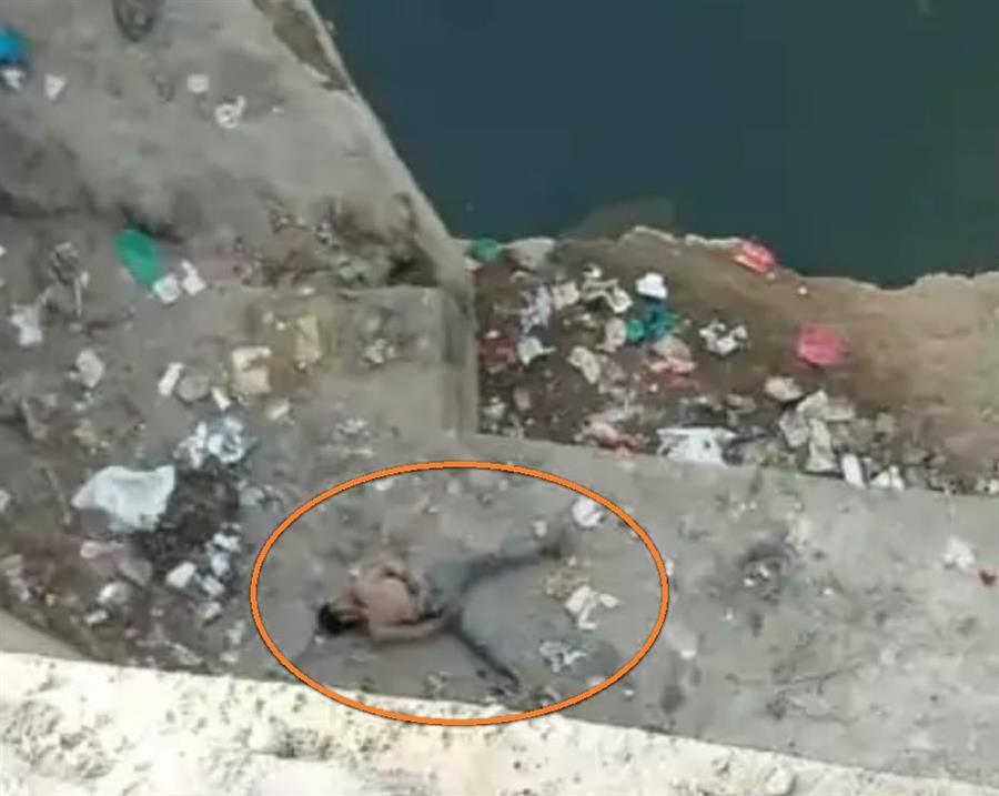 घुमारवीं पुल पर से नीचे गिरा व्‍यक्‍ति, दर्दनाक मौत