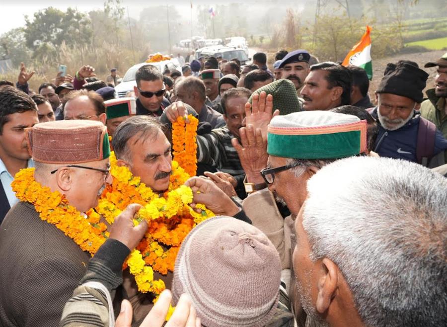 मुख्यमंत्री ने नाहन को दी 219 करोड़ रुपये की 11 विकासात्मक परियोजनाओं की सौगात