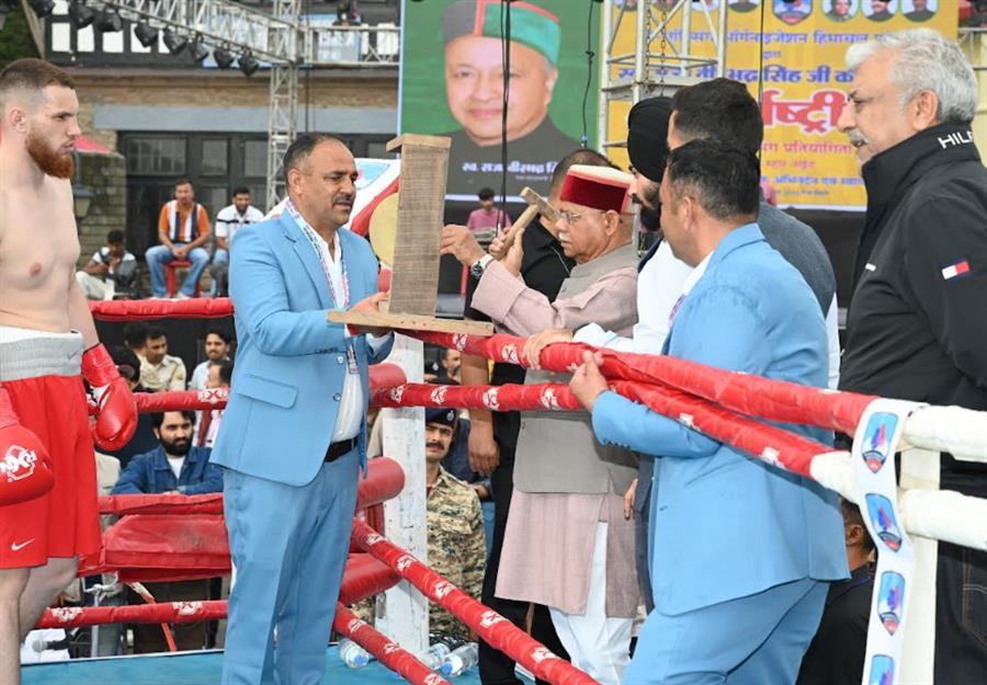 रिज मैदान शिमला में अंतर्राष्ट्रीय मुक्केबाजी चैम्पियनशिप शुरू