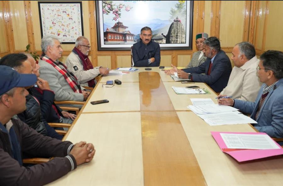 सेब उत्‍पादकों ने सीएम के समक्ष उठाईं आयात से होने वाली समस्‍याएं