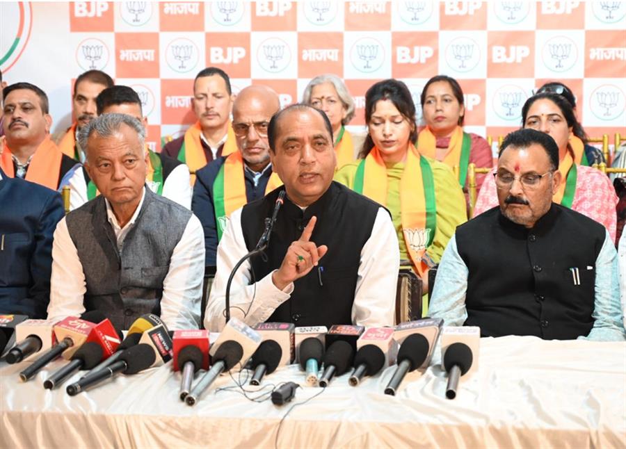 मंडी एमसी भाजपा की थी और भाजपा की रहेगी, बाकी तीनों भी जीतेंगे : जयराम ठाकुर