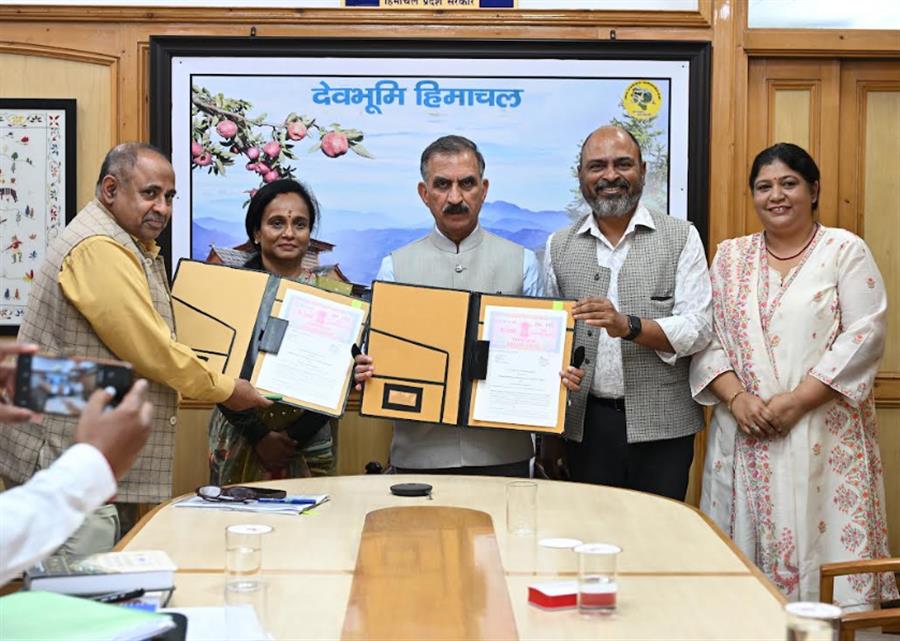 वन अर्थव्यवस्था से 22,600 करोड़ रुपये कमाएगी हिमाचल सरकार, एमओयू साईन