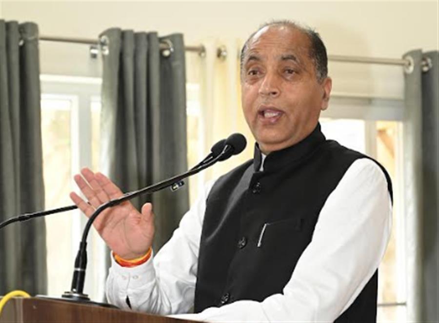 नियम-कानून और संविधान ताक पर रखना सीएम सुक्खू का नॉर्मल रूटीन: जयराम ठाकुर