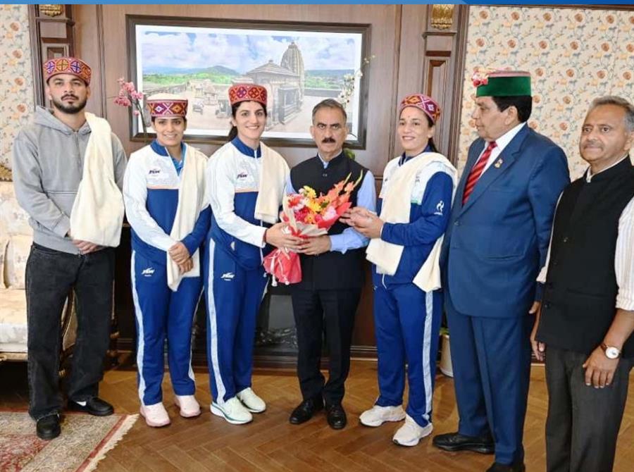 कबड्डी स्वर्ण पदक विजेता हिमाचली खिलाड़ियों और क्रिकेटर रेणुका मिलेंगे एक-एक करोड़ रुपयेःसीएम