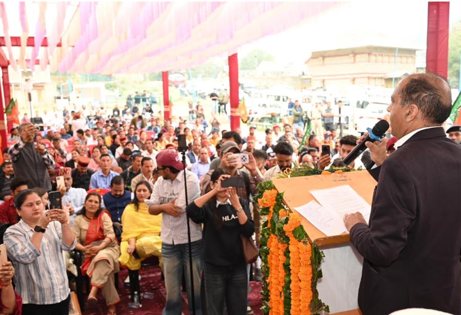 नरेंद्र मोदी को अगले 25 वर्षों तक पीएम देखना चाहते हैं देशवासी: जयराम  ठाकुर