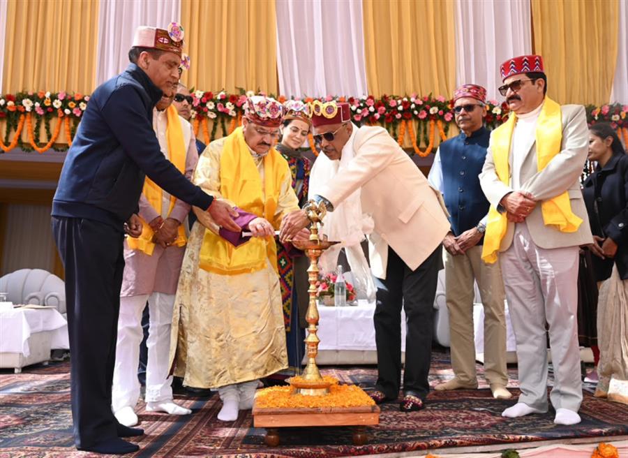 केलांग में ICMR रिसर्च सेंटर का शिलान्यास, जयराम ठाकुर ने केंद्र के योगदान को सराहा