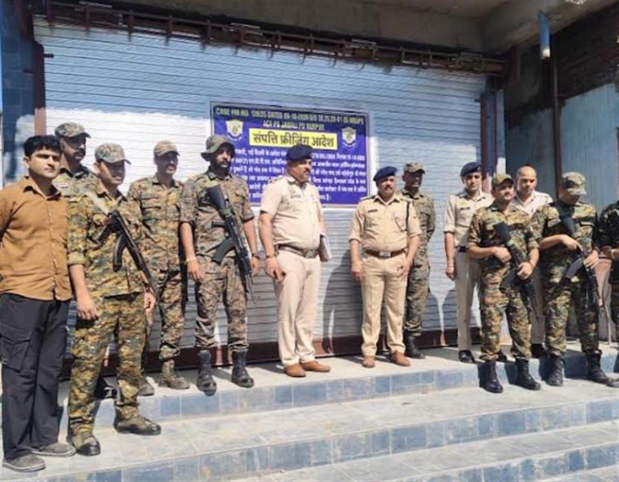 नूरपुर पुलिस ने नशा तस्‍कर की 74.12 लाख रुपये की संपत्ति फ्रीज की