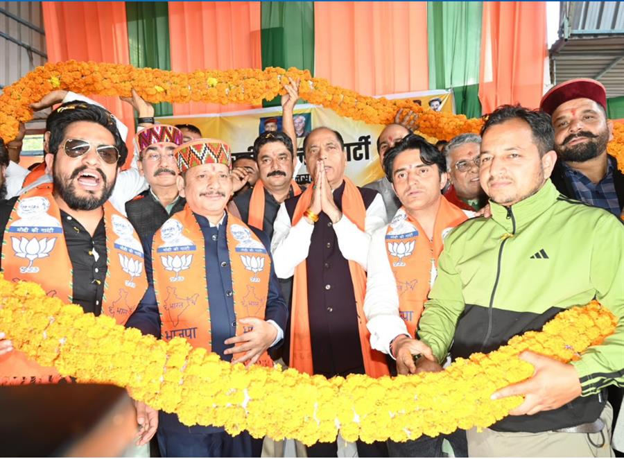 राजनीतिक मंशा से नए जिले बनाए तो सत्तां में आते ही करेंगे रिव्यू: जयराम ठाकुर